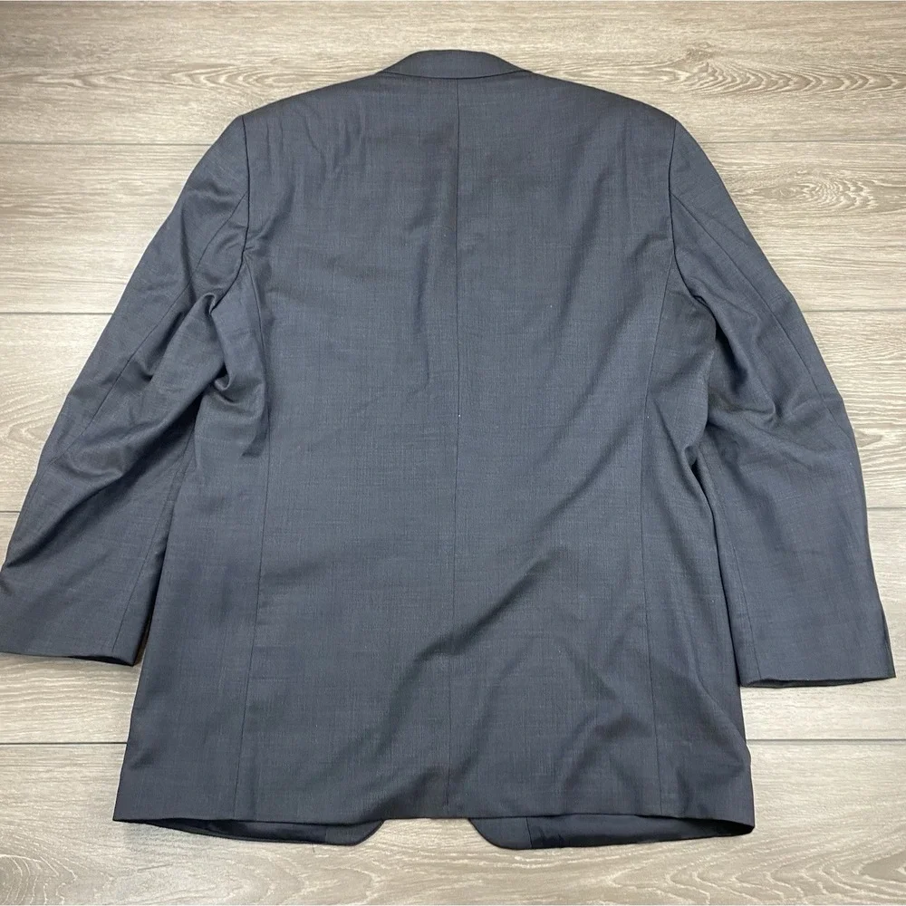 Lauren Ralph Lauren Men's Wool‎ 3 Button Suit Jacket Blue 47